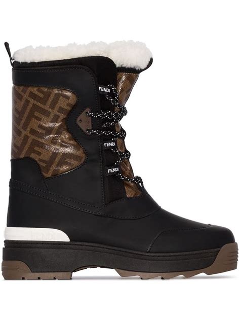 fendi snow boots|fendi high heel boots.